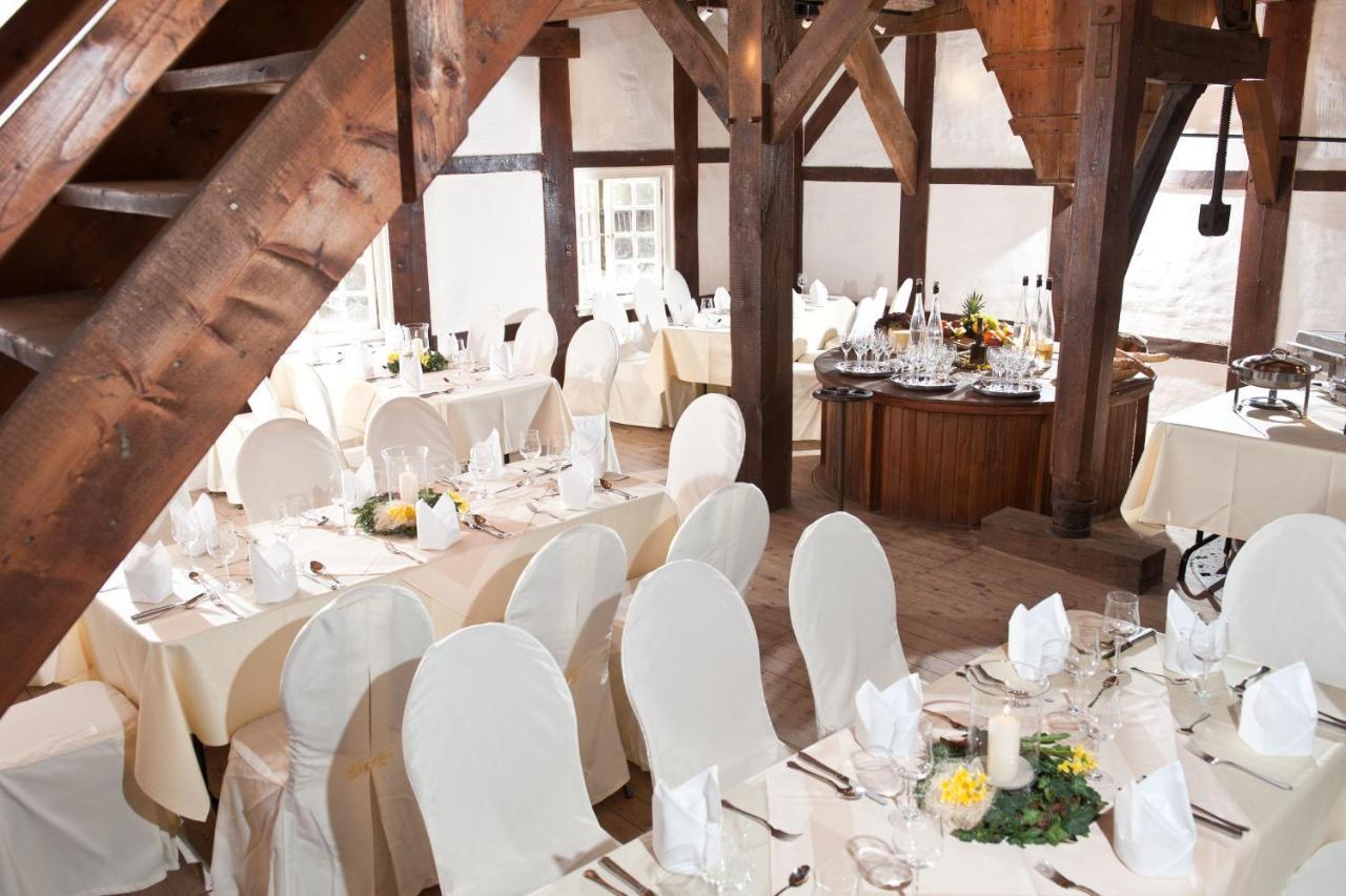 Klosterschänke Hude Hotel Ferienwohnungen Restaurant Café Esterno foto